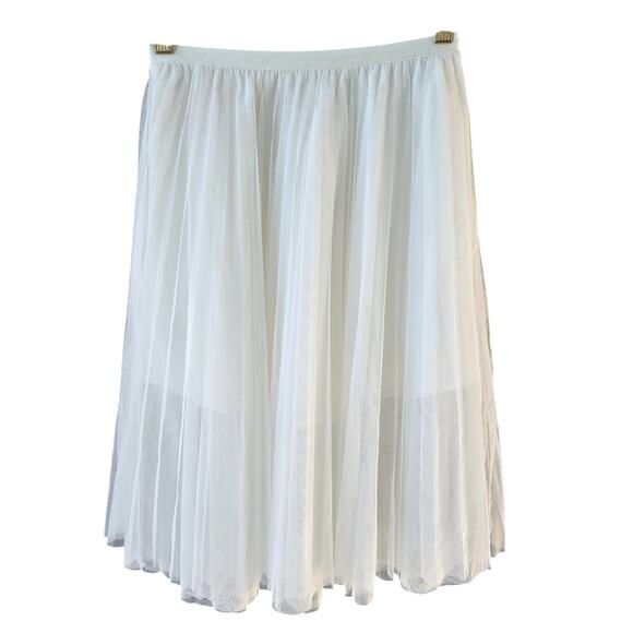 J. Crew Girls' Pleated Midi Skirt in Tulle Size XL NWOT - Picture 2 of 9